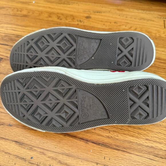 COMME des GARÇONS Play x Converse | Multi-heart low top Chuck Taylors Women's 6 - Picture 8 of 8